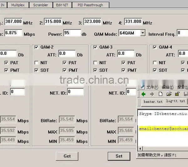 IP Scrambler QAM Modulator (TS IP/multicast Gigabit In,4*DVB-C RF Out) photo-4