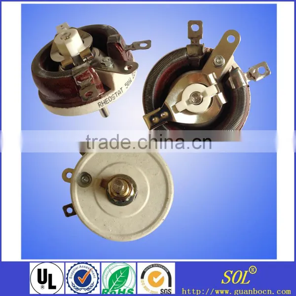 SOL-50w 25W Wirewound Rheostat -rheostats 2-5K Ohm Rheostat 10k Ohm Rheostat 450ohm Rheostats