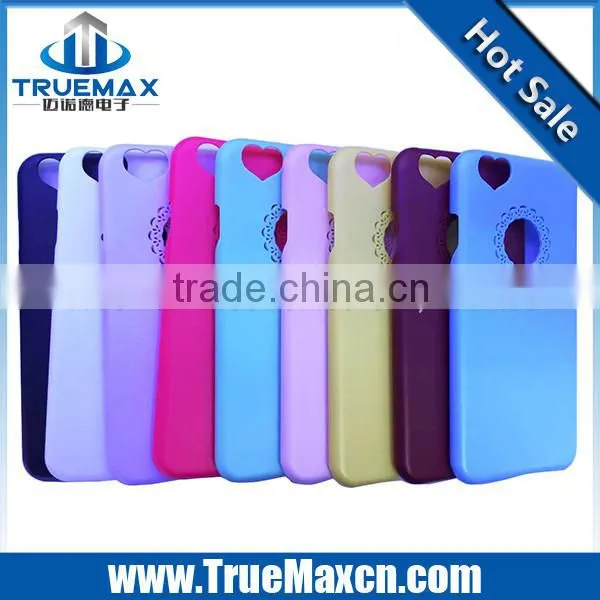 2015 New Arrival for IPhone 6G 6 Plus Heart & Mind Colorful Super Thin PC Case photo-2