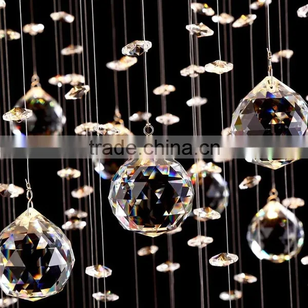 Modern Contemporary Spiral Crystal Chandelier 97009 photo-5