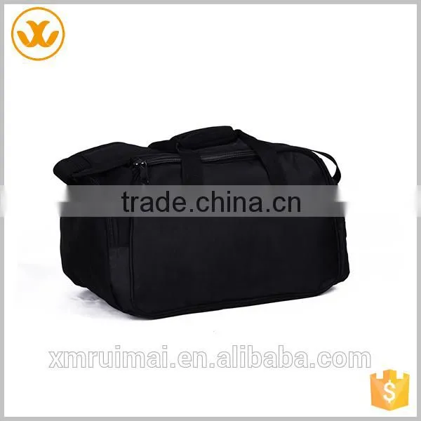 Manufacturer Wholesale Foldable Designer Black Tote Travel Bag Cheap photo-2