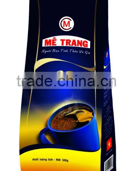 OCEAN BLUE ROASTED COFFEE BEANS - ME TRANG BRAND - OB Label