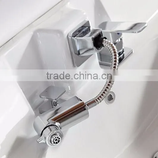 ROCH 8030 Wall Hung Solid Wood Bathroom Vanity High Gloss Varnish photo-2