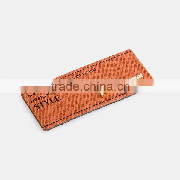 Vertical PU Patches Designer Clothing Patches photo-2
