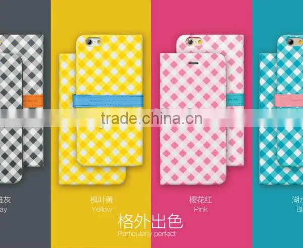 Baseus Checks Leather Case for Iphone 6 photo-2