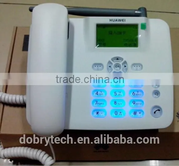 High Quality Huawei Quad Band GSM FWP Fixed Wireless Phone With FM Radio Button Backlight Call Forwarding Three Way Call photo-2