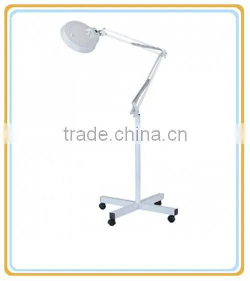 Foldable LED Magnifying Lamp Floor Cosmetic Stand Type Magnifying Lamp 8x photo-3