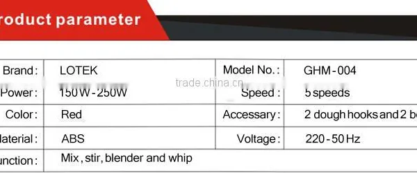 Home Kitchen Appliance Multifunction Best Hand Mixer photo-2