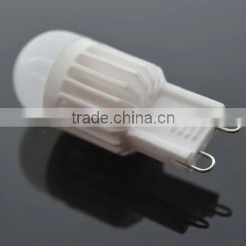 China Factory Price Ceramic pc 360 Degree g9 Led Light Bulb photo-2