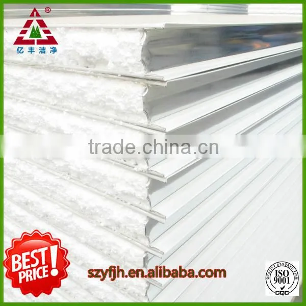 Clean Room Standard 50mm EPS Sandwich Panel for Proof /wall/ceiling photo-3