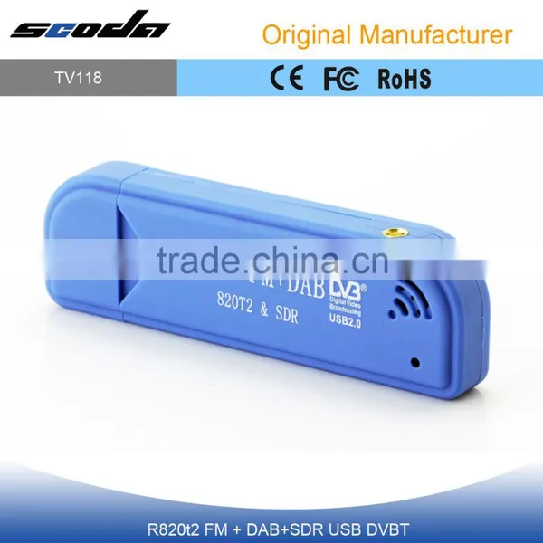 OEM Digital Satellite Usb tv Tuner Support FM/SDR/DAB Function