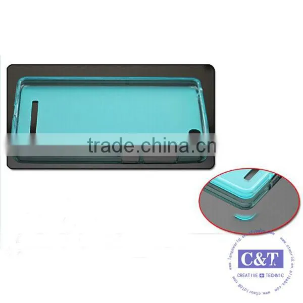 C&T Crystal Clear Transparent Flexible Soft Gel Tpu Case Cover For Xiaomi Mi 4i, For Xiaomi Mi4i photo-5
