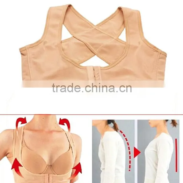 S-SHAPER Lady Chest Breast Support Belt Posture Corrector Back Suppot Adjustable Breast Shape photo-2