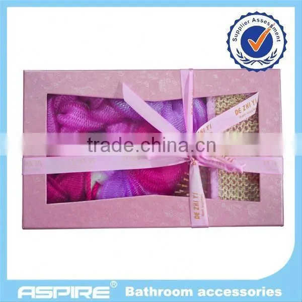 Natural Bath Cotton Hemp Sponge
