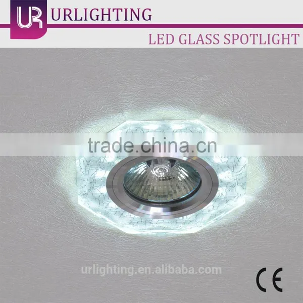 Cracked-ice Glass Led Downlight Ceiling Light photo-5