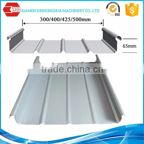 Standing Seam Metal Roof Machine With Straight and Tapered Sheet photo-3