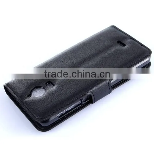 High Quality Leather Wallet For Wiko Wax Case photo-6