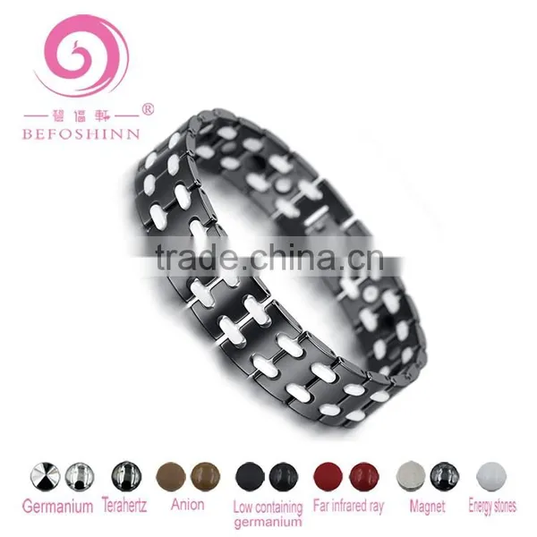 10mm High Quality Black Tungsten Magnetic Bracelet,black Classicl Tungsten Bracelets