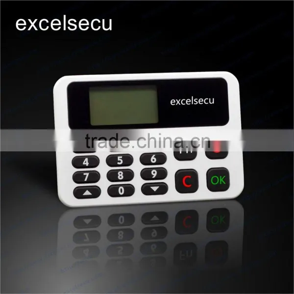 ESECU Multifunctional Financial Equipment LCD Display Cryptographic Key With OTP Function