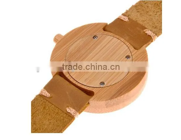High Quality Simple Design Sandalwood Watch/bamboo Watches for Men photo-4