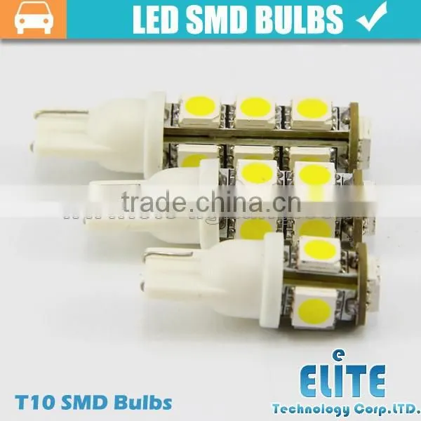 Hot Selling!!! T10 5SMD/9SMD/13SMD 5050 Led Turn Signal Bulb Interior Bulb photo-2