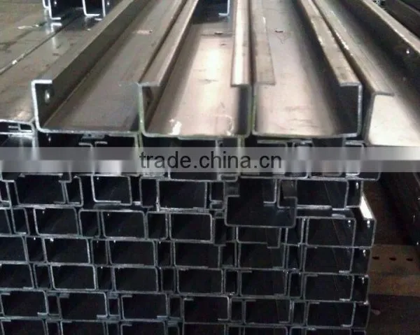 Q235 SS400 Sjr 235 Hot Rolled C Profiles 80*40*15*2.0 photo-2