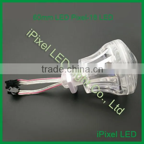60mm 18 Leds Pixel Led Amusement Light for Luna Park