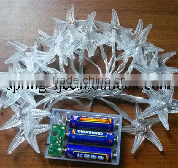 Transparent Five-pointed Star LED String Light photo-6