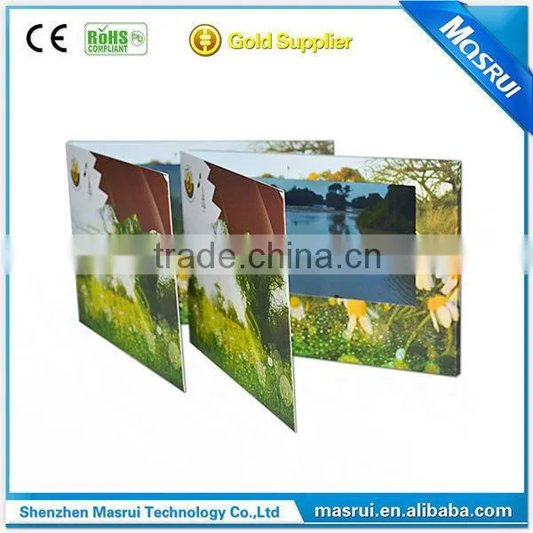 Hot Selling 7 Inch Lcd Screen Video Brochure Video Greeting Card Lcd Greeting Card photo-2