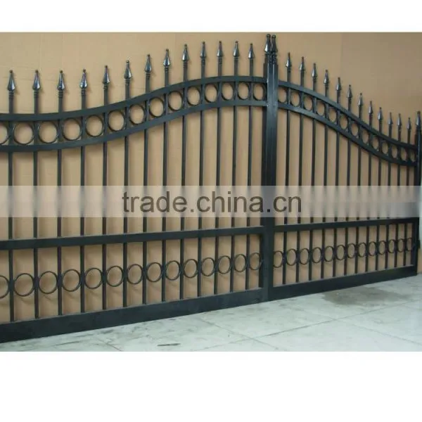 Italy Wrought Iron,cheap Gate Designs,Luxury Wrought Iron Gate photo-6