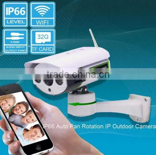 Waterproof Outdoor Indoor P2p ip Camera 2MP Wireless Wifi Camera