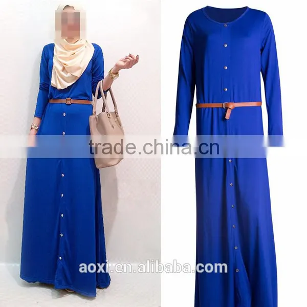 OEM Service China Factory Custom Made Wholesale Custom Plus Size Abaya Dress