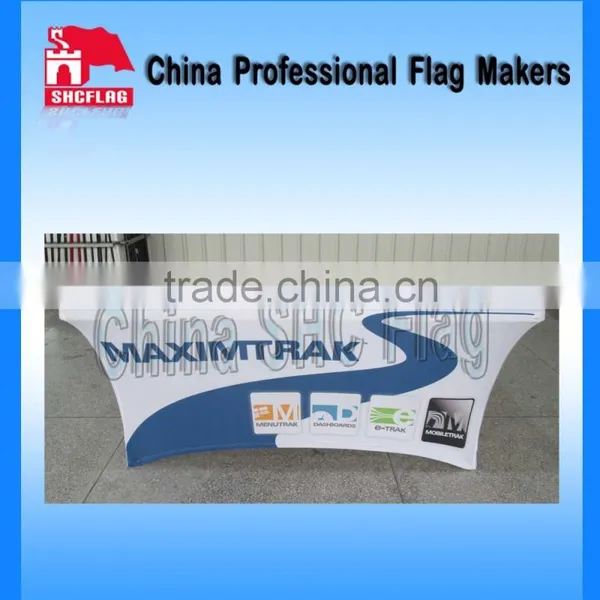 Customized Design Printed Promotion Event Show 6ft/8ft Table Covers photo-6