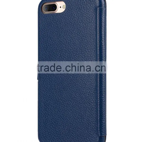 Pocket Mobile Phone Case Premium Litch Leather Case for Apple IPhone 7 Plus(5.5") photo-2
