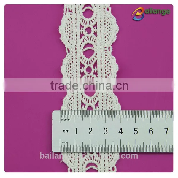 2016 Beautiful Lace Trim for Embroidery Design photo-3