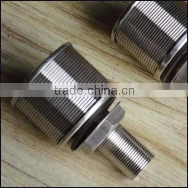 Stainless Steel Wedge Wire Strainer Nozzles Johnson Screen Water Nozzle photo-3