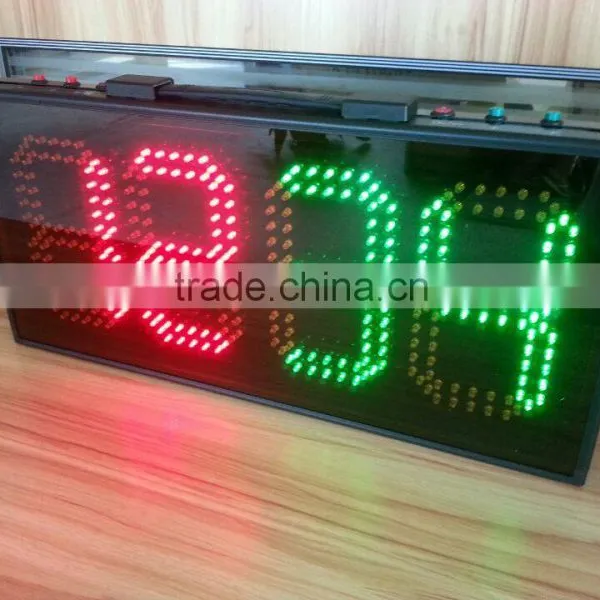 LED football interchange score card