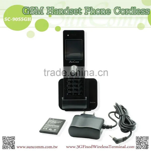 SC-9055-GH Low Cost GSM Handset Cordless Phone With Sim Card & Bluetooth Headset Support photo-4