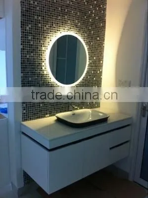 World Popular CE R0HS Certificate Freely Customized Function Wall Mounted Bright Bathroom Touch Screen Sensor LED Mirror photo-6