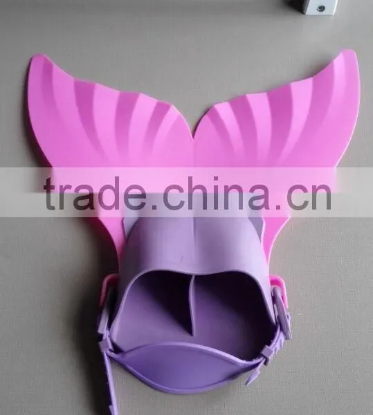 Monofin Water Sport Mermaid Tail Swim Fins Kids Monofin photo-2