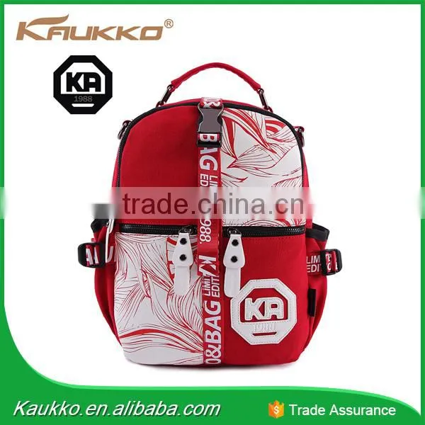 High Quality Cute Canvas Kids Back Pack Bags For Kids School photo-2