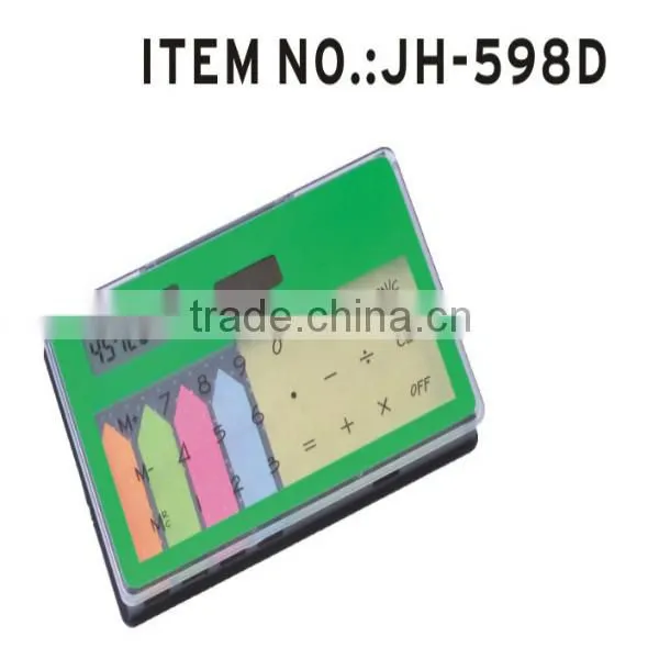 Wholesale pu Leather Solar Calculator With Notebooks photo-5