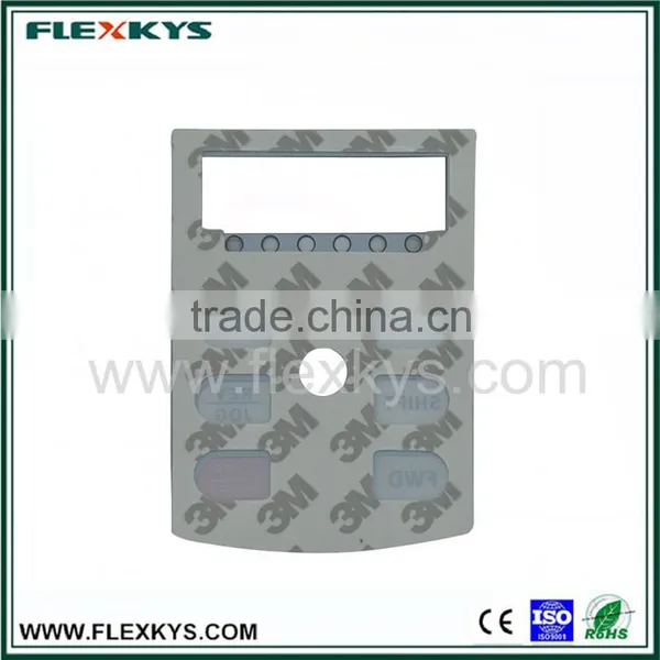 Customized GPS Tripmeter Graphic Overlay With Pillow Embossed Press Keys photo-4