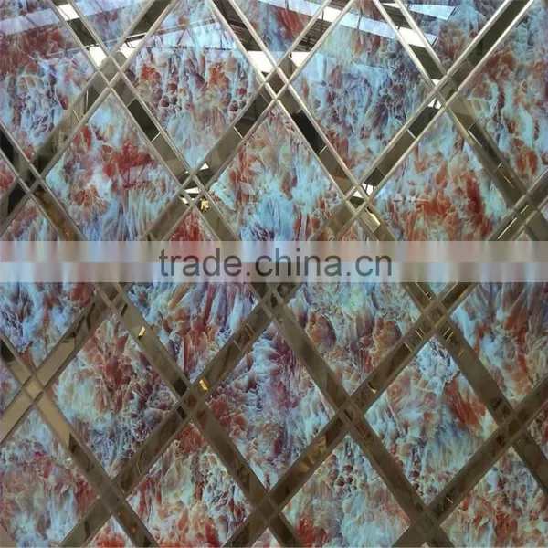 Decorative Wall Paneling Glass Xxxr-y516 photo-2