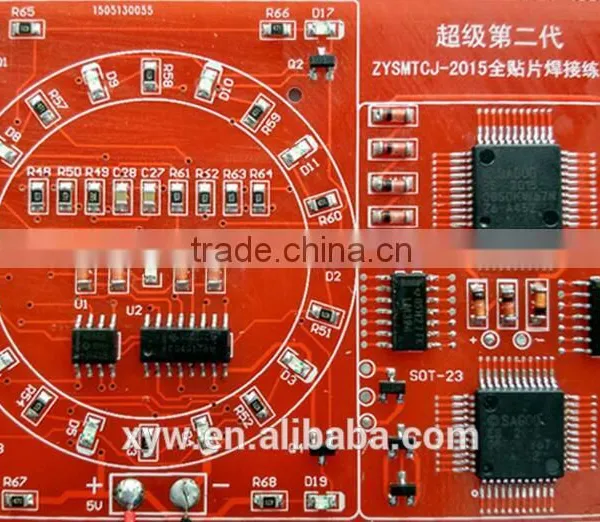 SMD SMT Components Welding Practice Board Soldering Skill Trainning Beginner DIY KIT photo-3