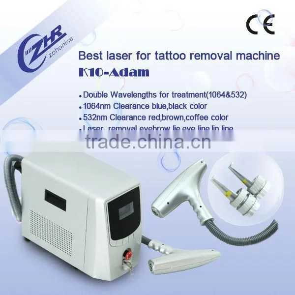 K10 Laser Type Tattoo Removal/Pigment Removal Feature Telangiectasis Treatment Tattoo Laser Machine Naevus Of Ota Removal photo-6