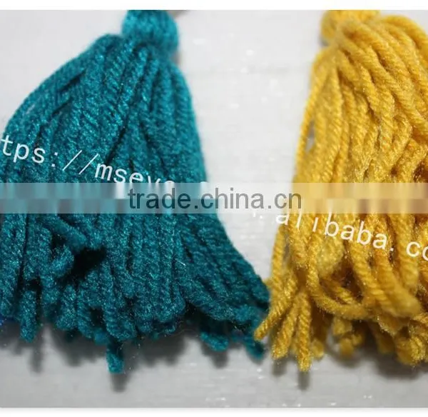 Good Price Customized Size Colors Cotton Fringe Curtain Wholesale photo-3