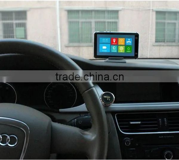 2016 FHD 1080p Dual Lens Wifi Intelligent Smart 5.0 Inch Touchable Screen Car DVR With GPS Navigation and GPS Tracker photo-3