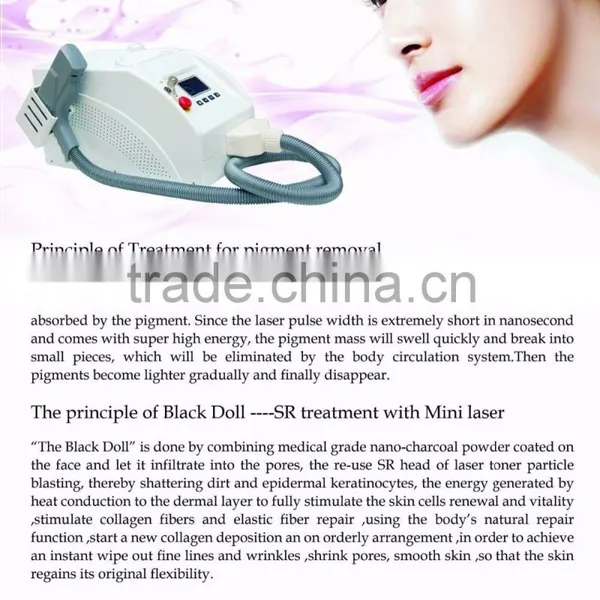 1 HZ Best Tattoo Removal Machine 1064 Q-switched 1500mj Nd Yag Laser Naevus Of Ota Removal photo-6