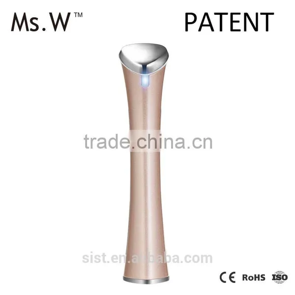 Best Selling Ion Lead-in Battery Operated Beauty Salon Equipment Mini Anti-wrinkle Eye Massage Pen Vibration Facial Massager photo-3
